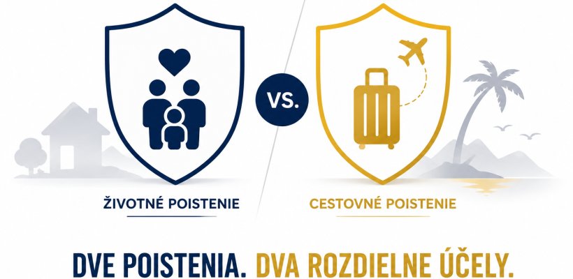 Cestovné poistenie vs. životné poistenie